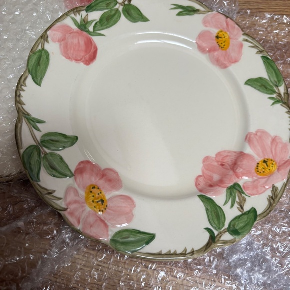 FRANCISCAN DESERT ROSE PLATES - Picture 4 of 6